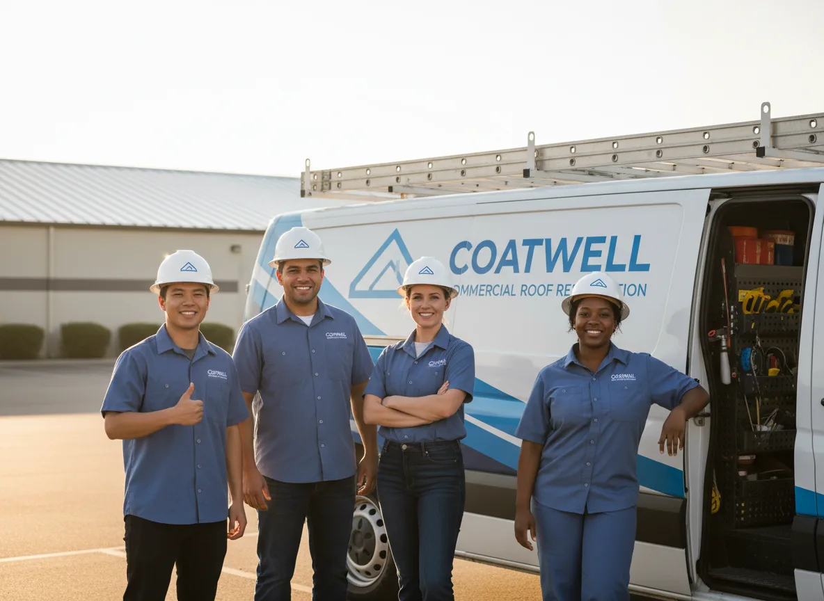 Commercial roof coating company in Dillwyn, VA